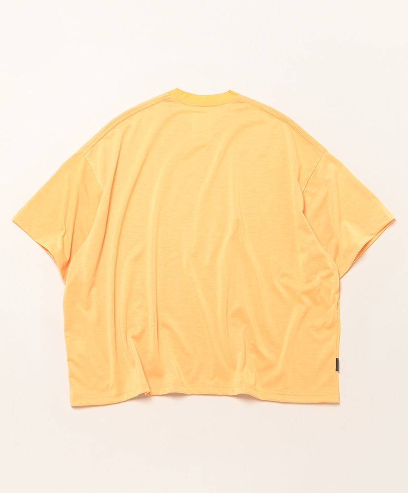 Logo Super Big Tech SS Tee Yellow/イエロー L(MEN)