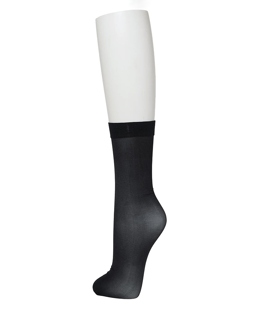 Sheer High  Socks 18D Black/ブラック 1(WOMEN)