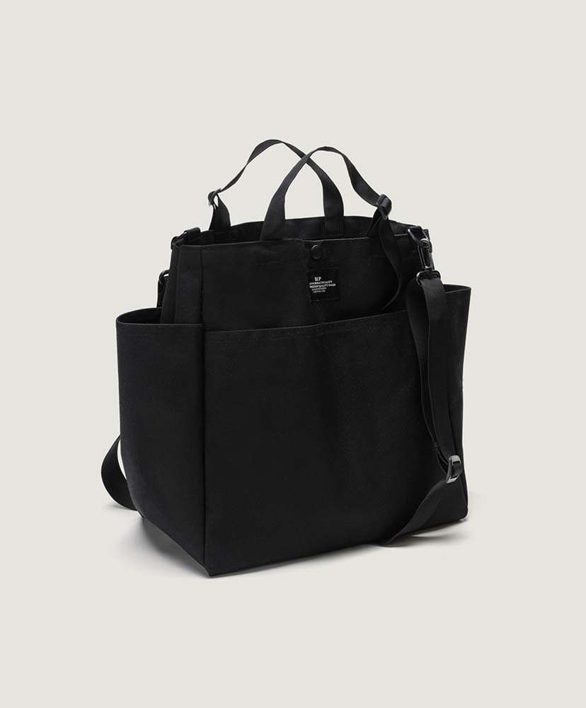 Carry-all Beach Bag - Canvas Nylon Black/ブラック FREE