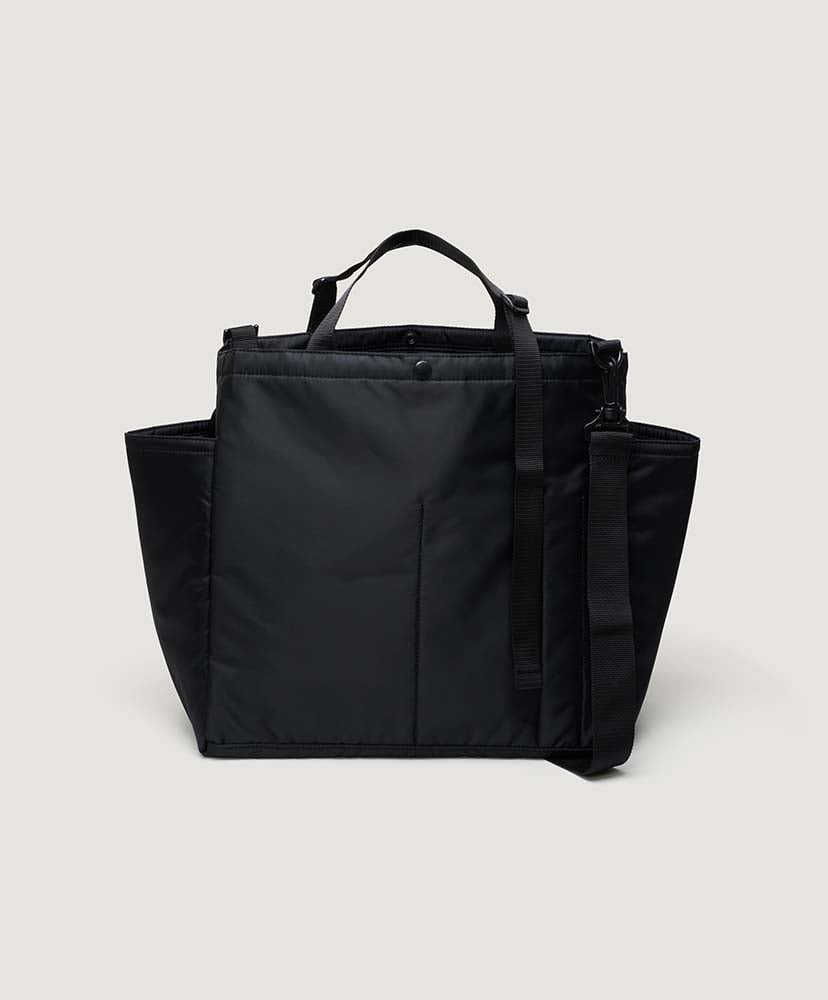Carry-all Beach Bag - Poly Fill Nylon Black Puffer/ブラックパファー FREE