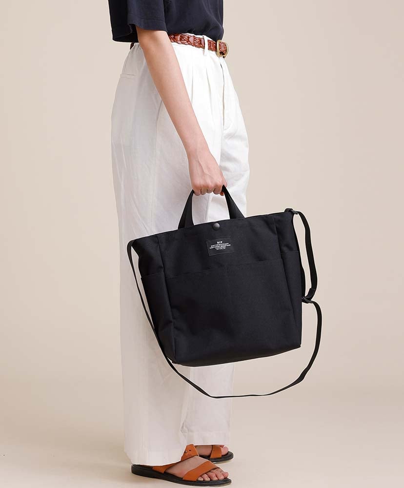 Multi-pocket Bag Medium - Canvas Nylon Black/ブラック FREE