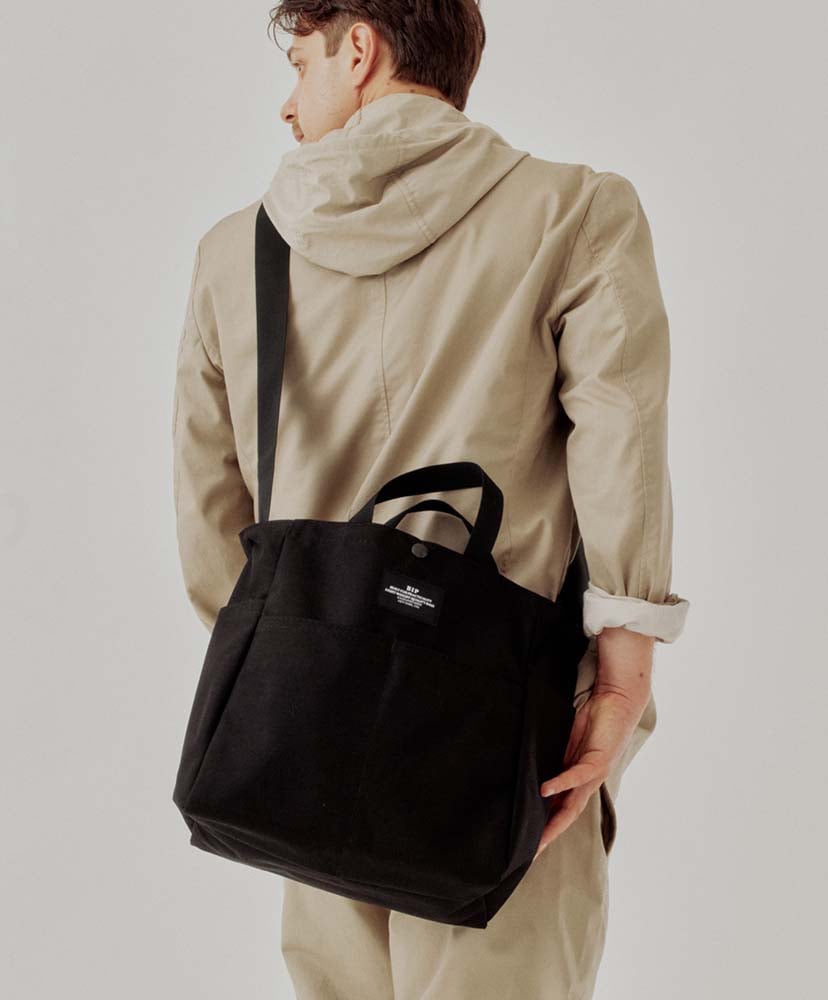 Multi-pocket Bag Medium - Canvas Nylon Black/ブラック FREE
