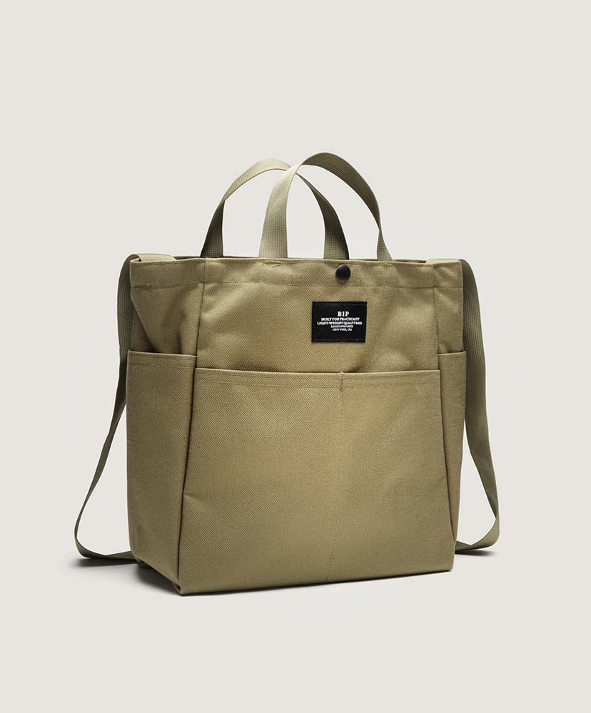 Multi-pocket Bag Medium - Canvas Nylon Khaki/カーキ FREE