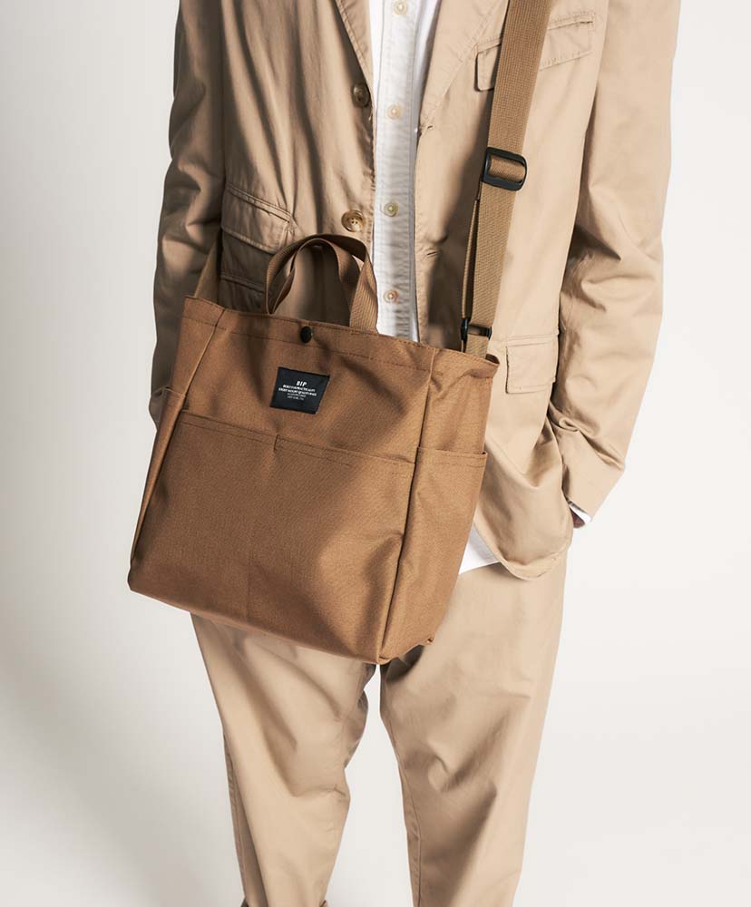 Multi-pocket Bag Medium - Canvas Nylon Khaki/カーキ FREE