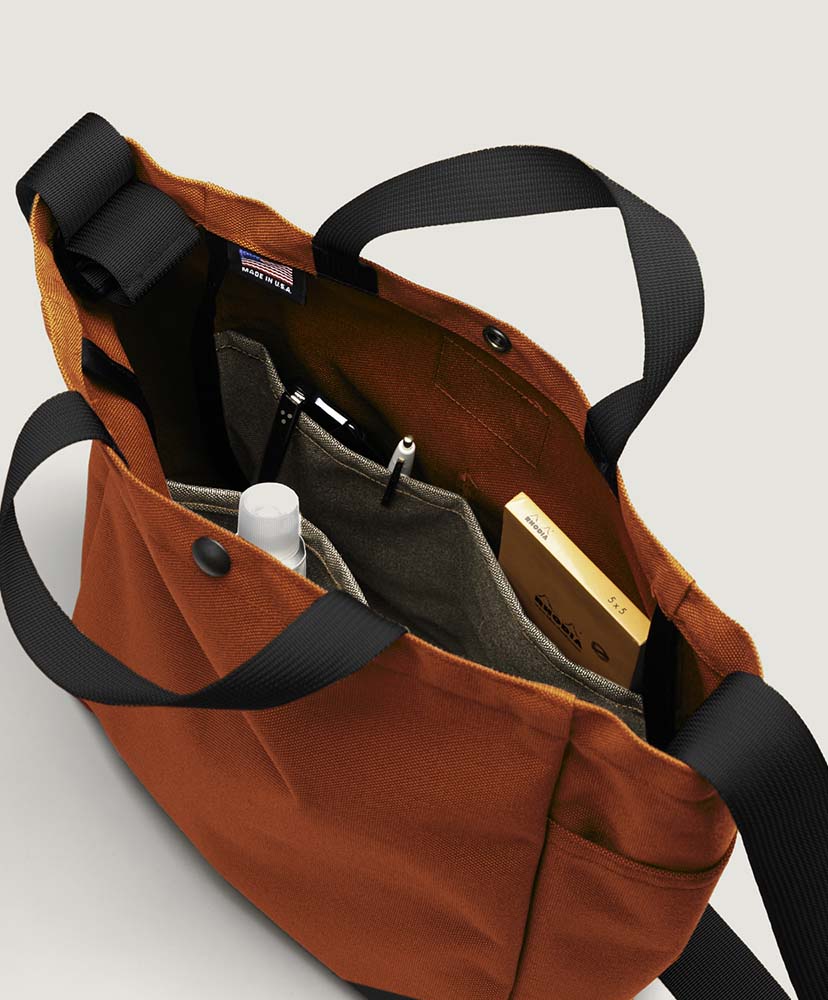 Multi-pocket Bag Medium - Canvas Nylon Raddish Orange/ラディッシュオレンジ FREE