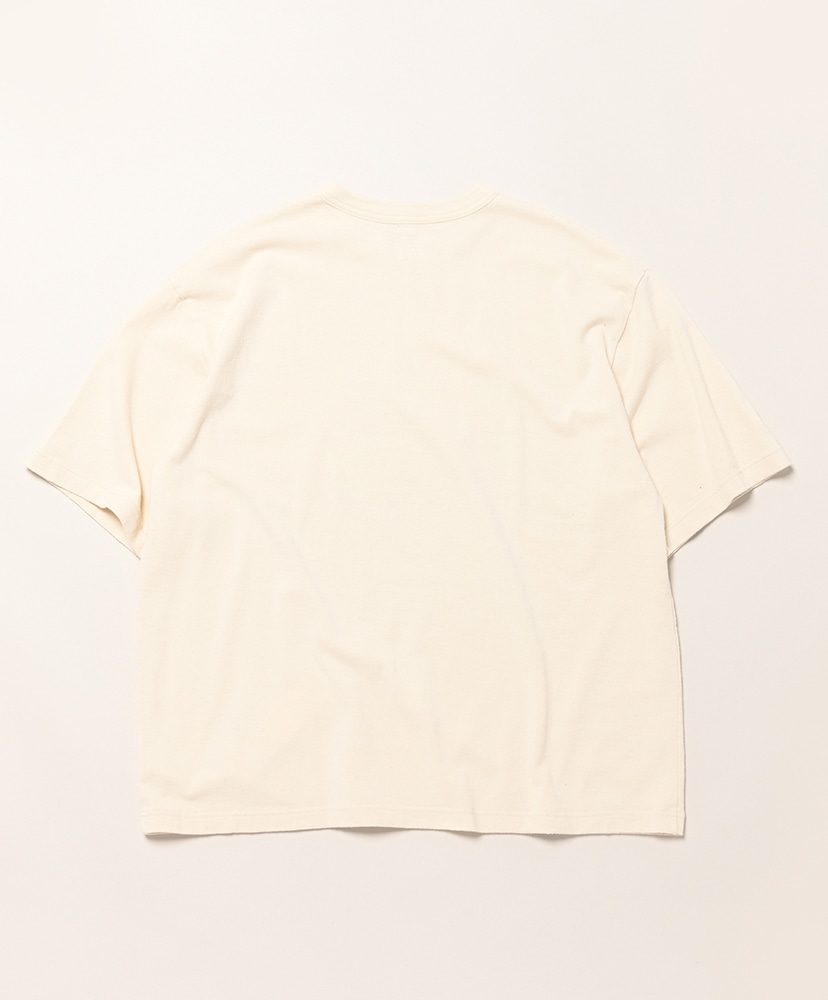 Co/Silk Nep Tee S/S Ivory/アイボリー 2(MEN)