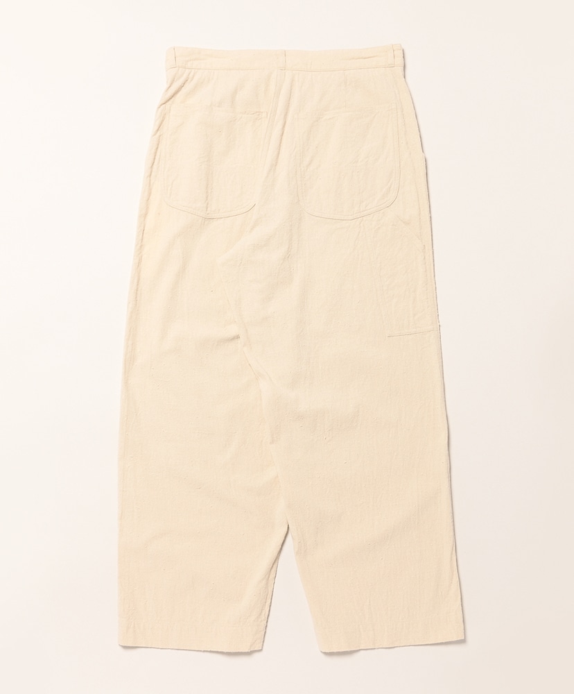 Silk/Cotton Nep Painter Pants Ecru/エクリュ 2(MEN)