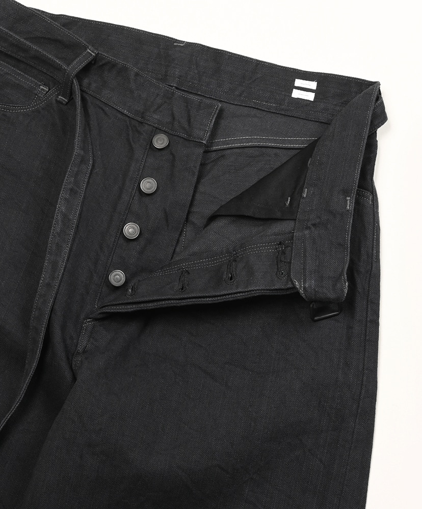 12.9oz Denim Bias Belted Pants SulfurBlack/サルファーブラック 0(WOMEN)