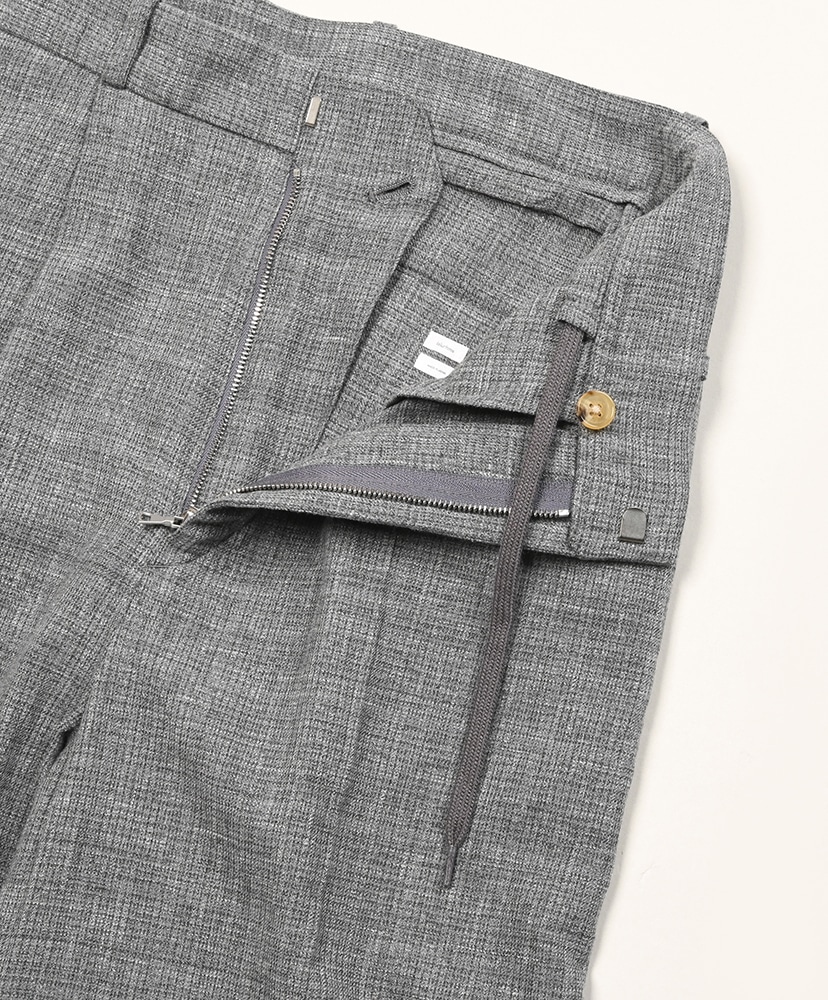 Mix Heather Cotton Trousers HeatherGrey/ヘザーグレー 0(WOMEN)