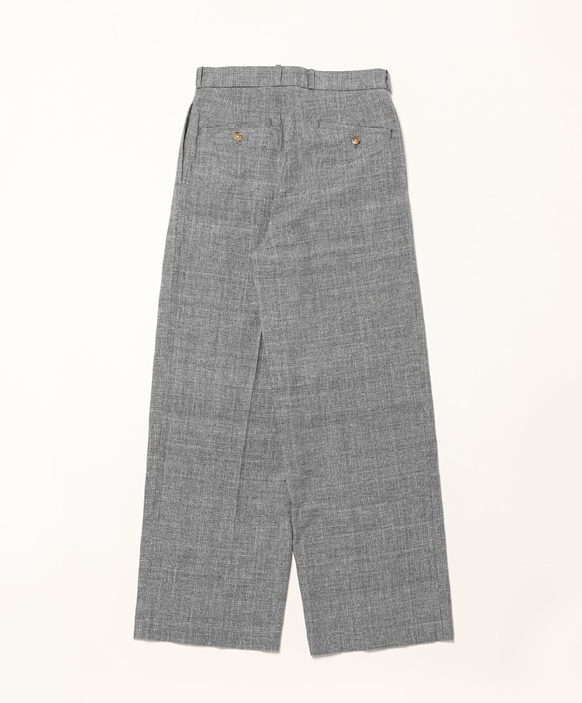 Mix Heather Cotton Trousers HeatherGrey/ヘザーグレー 0(WOMEN)