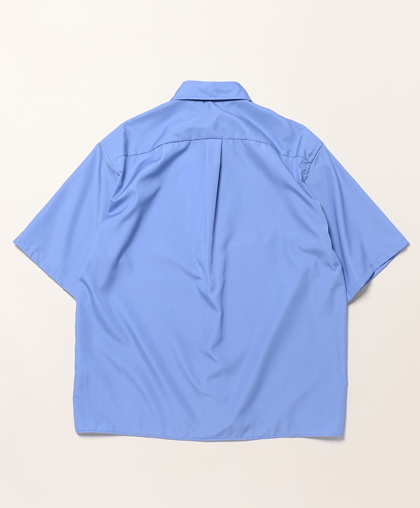 Cotton Broad Half-Sleeve Shirt Saxe Blue/サックスブルー 2(MEN)