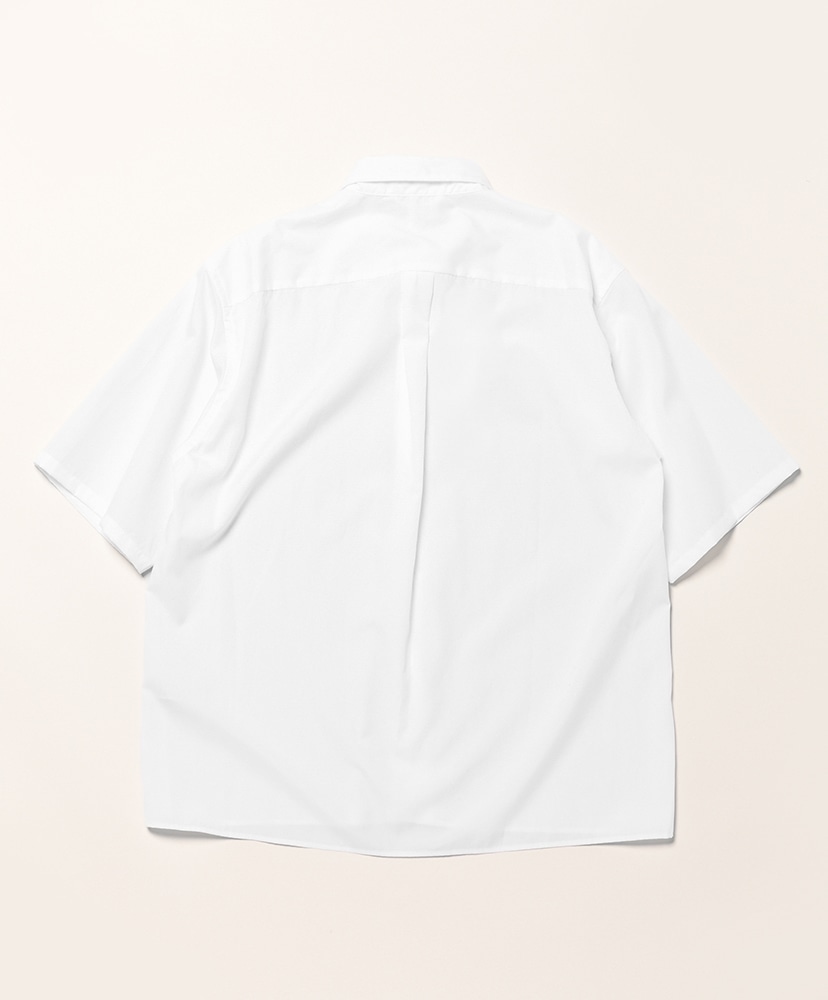 Cotton Broad Half-Sleeve Shirt White/ホワイト 2(MEN)