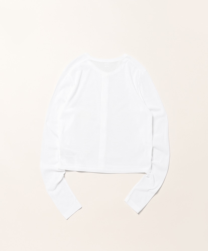Hard Twist Rib Cardigan White/ホワイト 0(WOMEN)