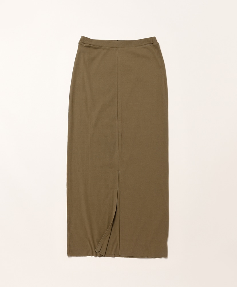 Hard Twist Rib Skirt Khaki/カーキ 0(WOMEN)