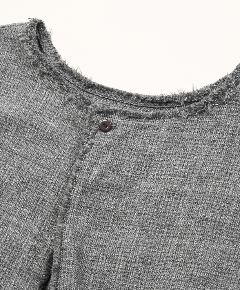 Mix Heather Cotton Double-Sided P/O HeatherGrey/ヘザーグレー 0(WOMEN)