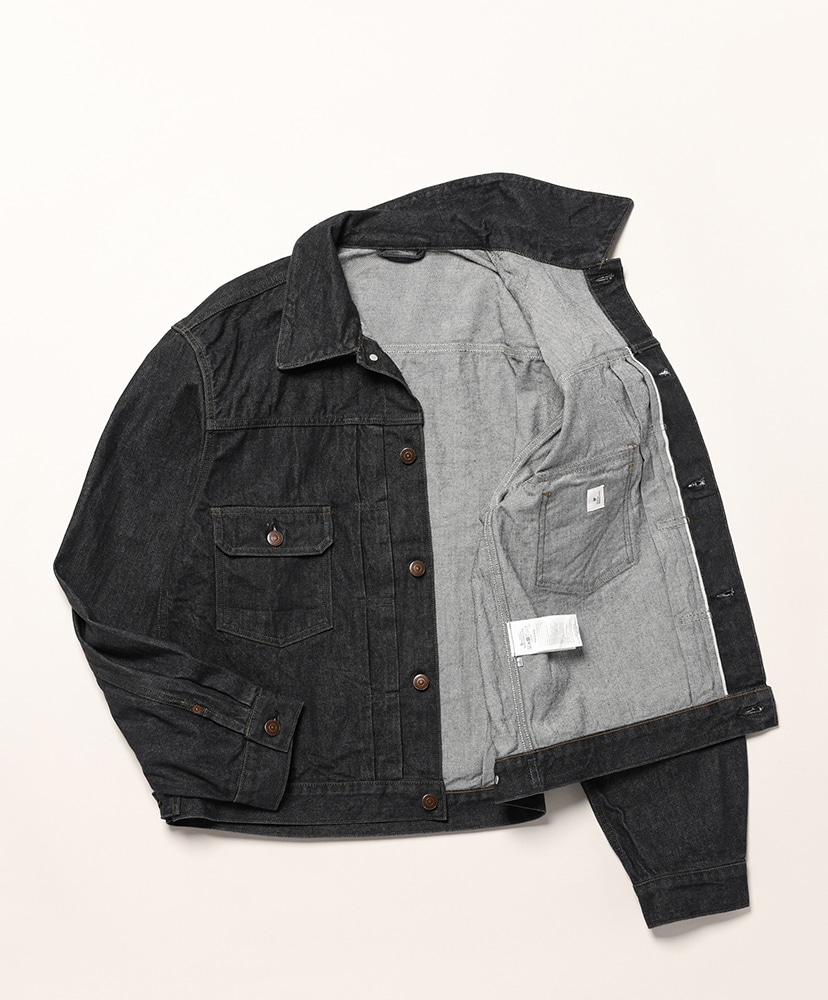 13.5oz 2nd Type Denim Jacket Sulfur Black/サルファーブラック 2(MEN)