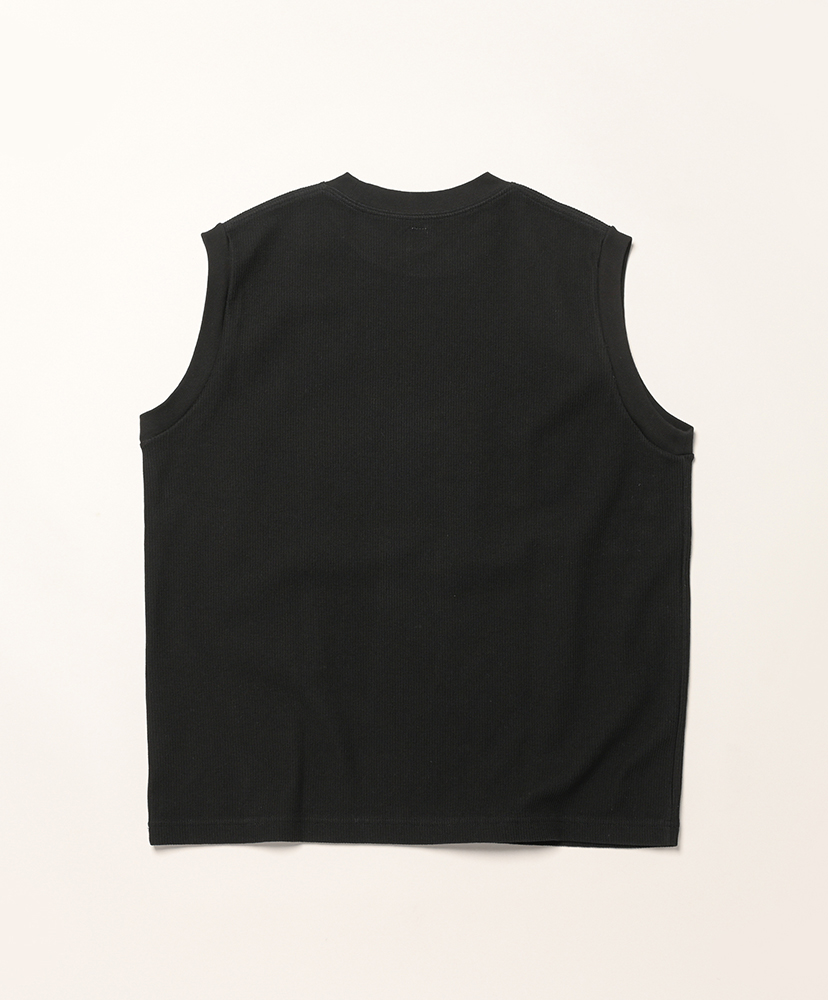 Rough&Smooth Thermal Sleeveless Black/ブラック 2(MEN)