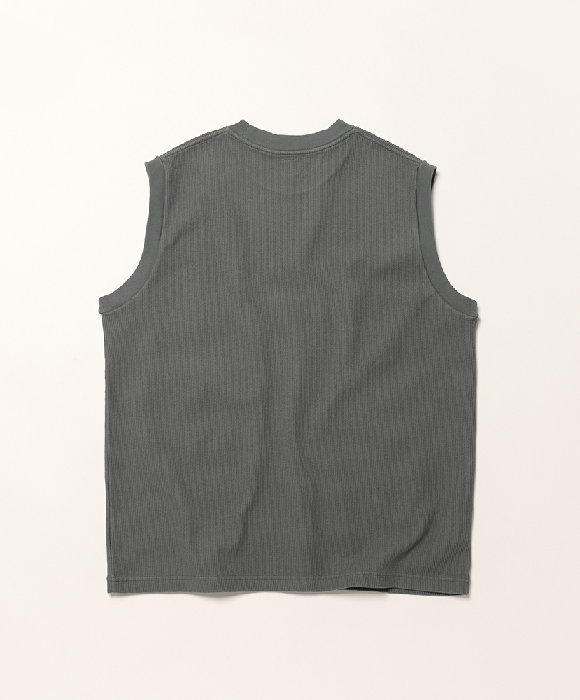 Rough&Smooth Thermal Sleeveless Khaki/カーキ 2(MEN)