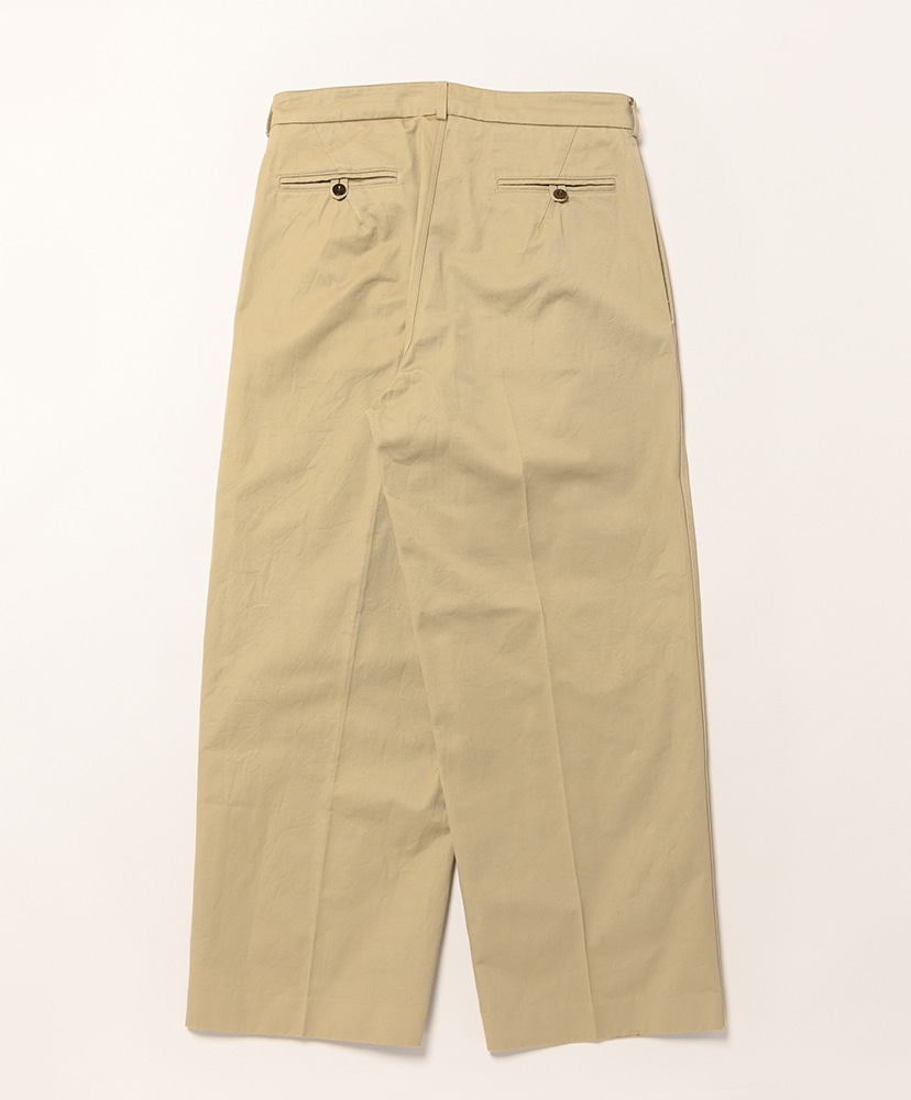 52 Wide Chino Pants Beige/ベージュ 3(MEN)