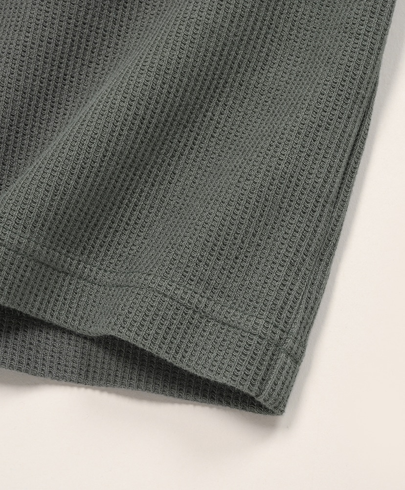 Rough&Smooth Thermal Raglan Tee Khaki/カーキ 2(MEN)