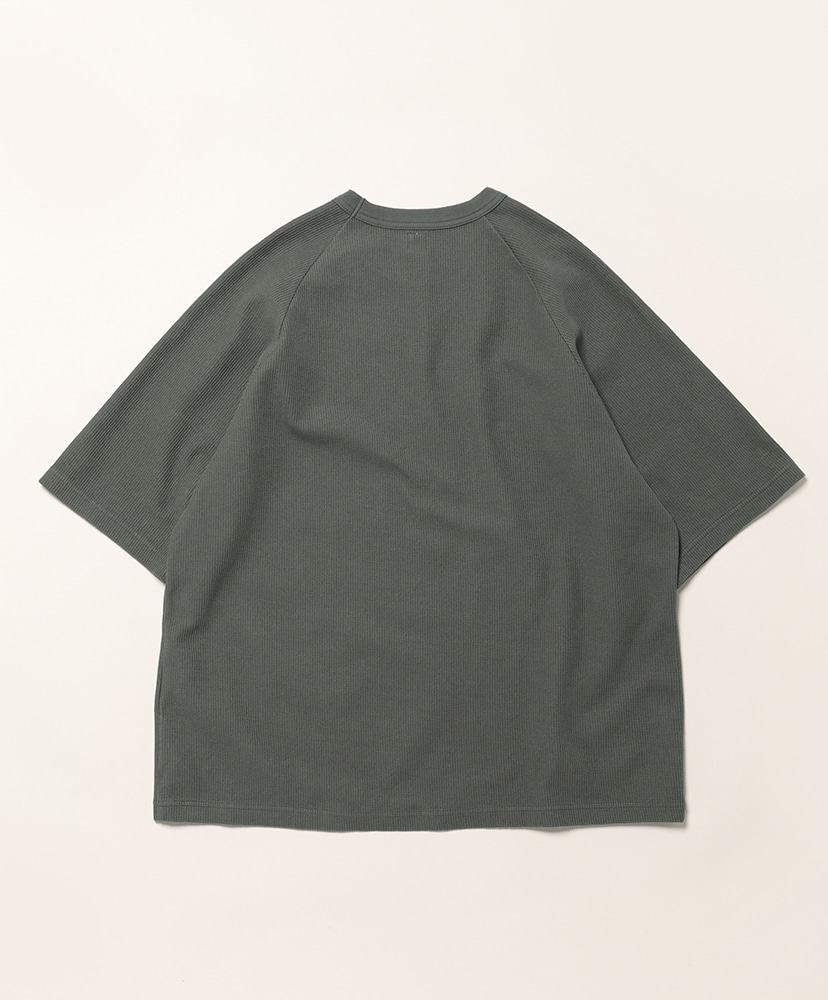 Rough&Smooth Thermal Raglan Tee Khaki/カーキ 2(MEN)