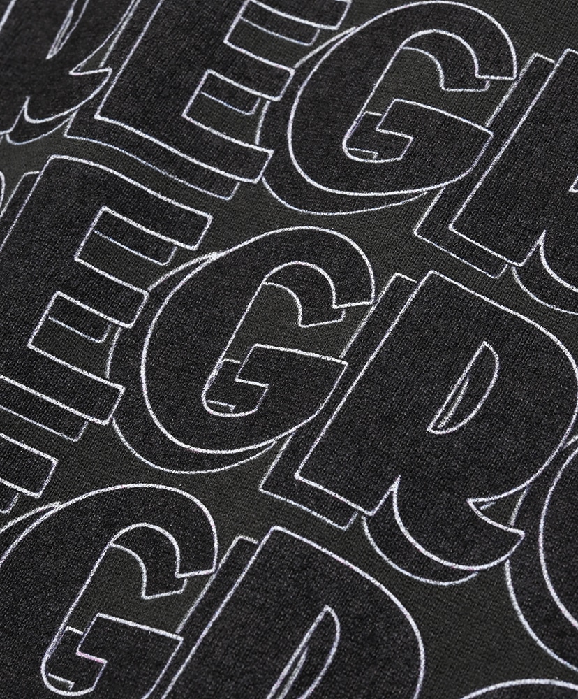 RAREGROOVE Print Tee WIDE Ink Black×Black-PT 2(MEN)