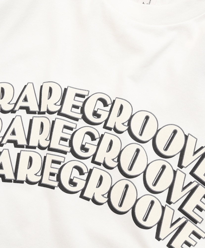 RAREGROOVE Print Tee WIDE White×White-PT 2(MEN)