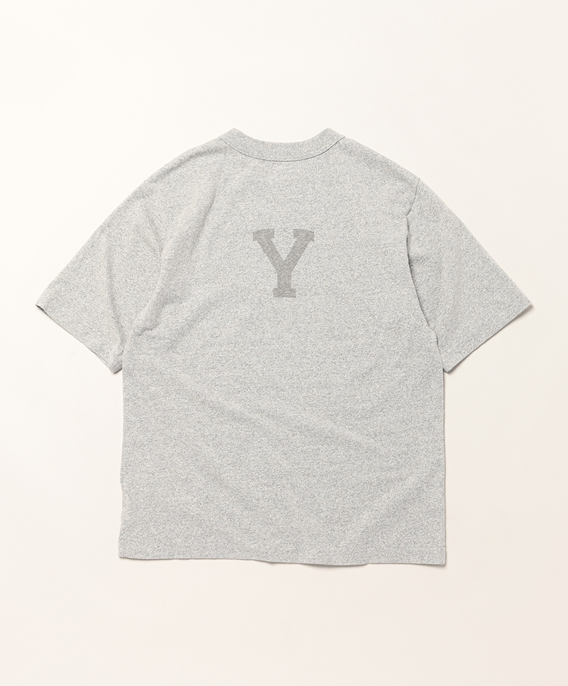 ALE-Y 88/12 Print Tee STANDARD HeatherGrey×Fade/Grey-PT 01(WOMEN)