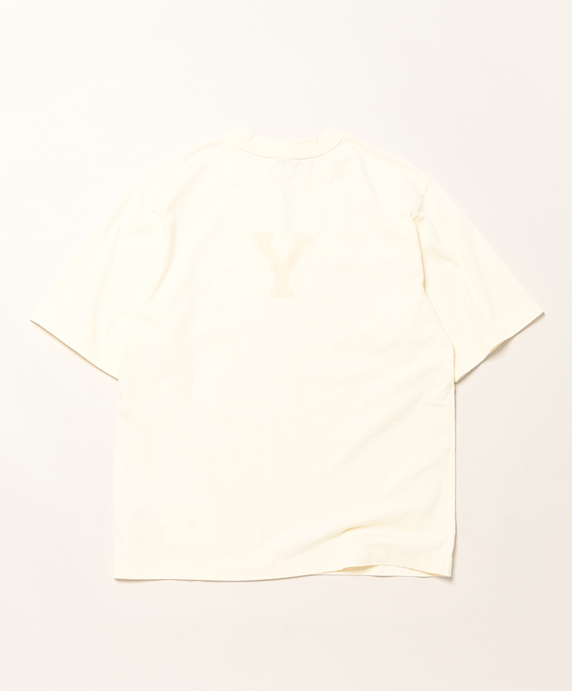 ALE-Y 88/12 Print Tee STANDARD Ivory×Fade/Bage-PT 01(WOMEN)