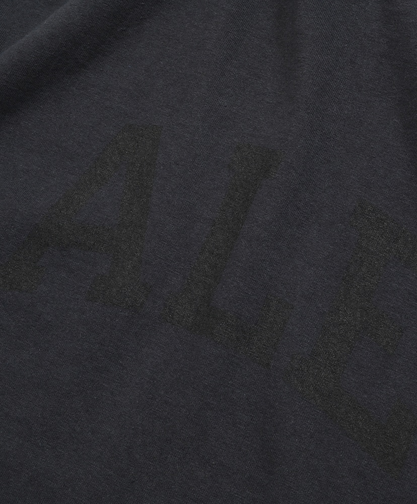 ALE-Y 88/12 Print Tee WIDE Night Black×Black-PT 2(MEN)
