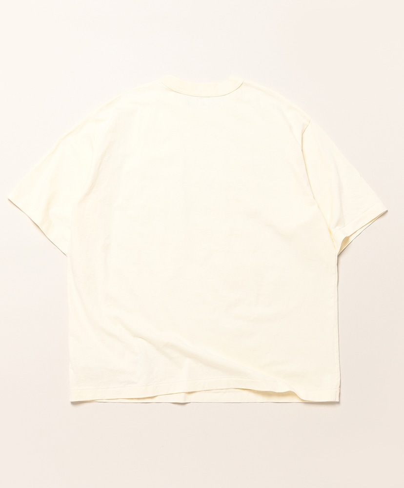 Fictional-Fraternity 88/12 Patch Tee WIDE Ivory×White 2(MEN)
