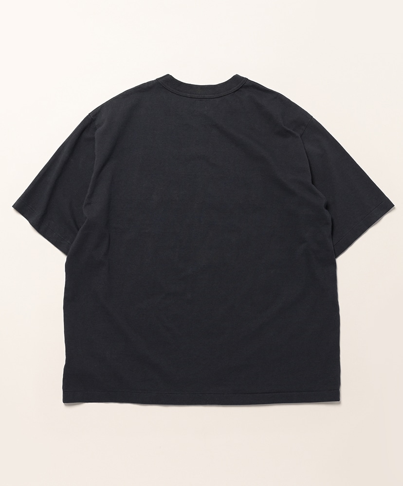Fictional-Fraternity 88/12 Patch Tee WIDE NightBlack×Orange 2(MEN)