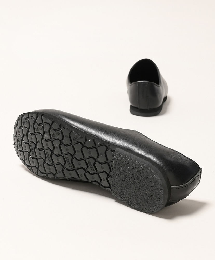 C-02 - スリッポン - イタリアンヌメ Black/ブラック 25.5cm