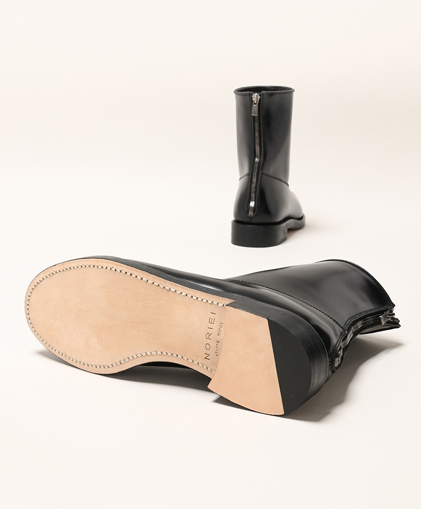 Back Zip Boots - Cordovan Black/ブラック 8H(MEN)