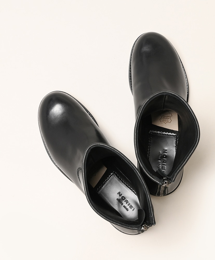 Back Zip Boots - Cordovan Black/ブラック 8H(MEN)