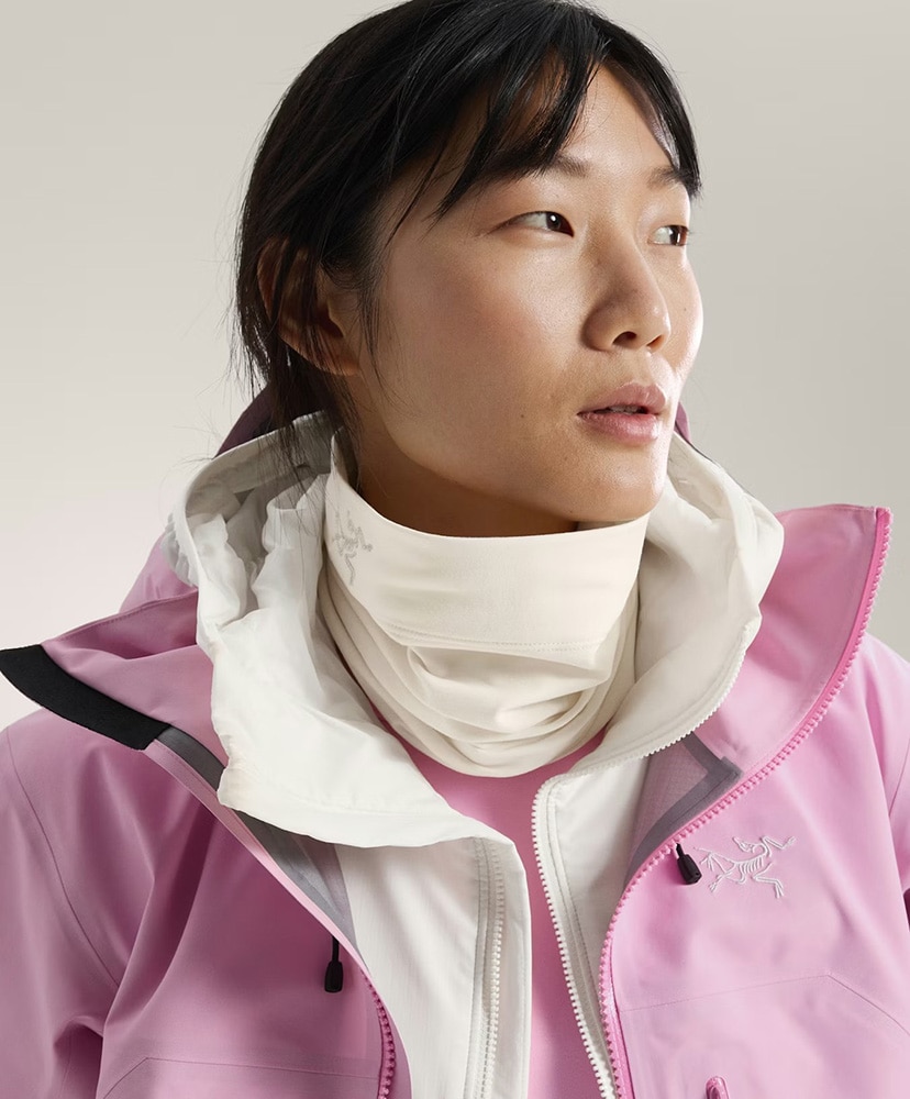 Rho Neck Gaiter Long Arctic Silk/アークティックシルク NA