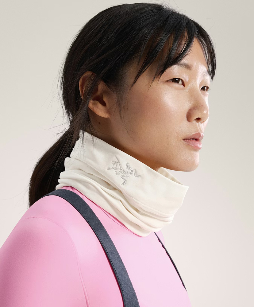 Rho Neck Gaiter Long Arctic Silk/アークティックシルク NA