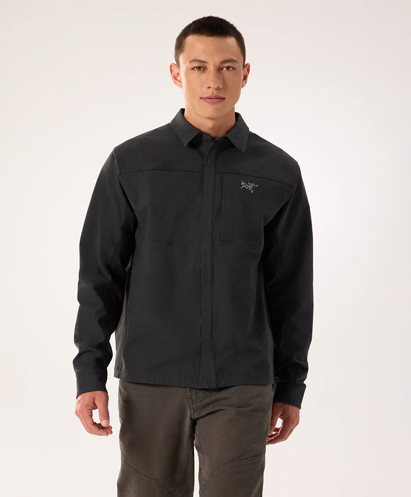 Cronin Cotton Overshirt Men's Black/ブラック L(MEN)