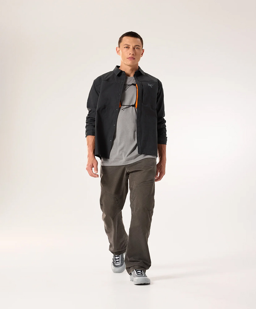 Cronin Cotton Overshirt Men's Black/ブラック L(MEN)