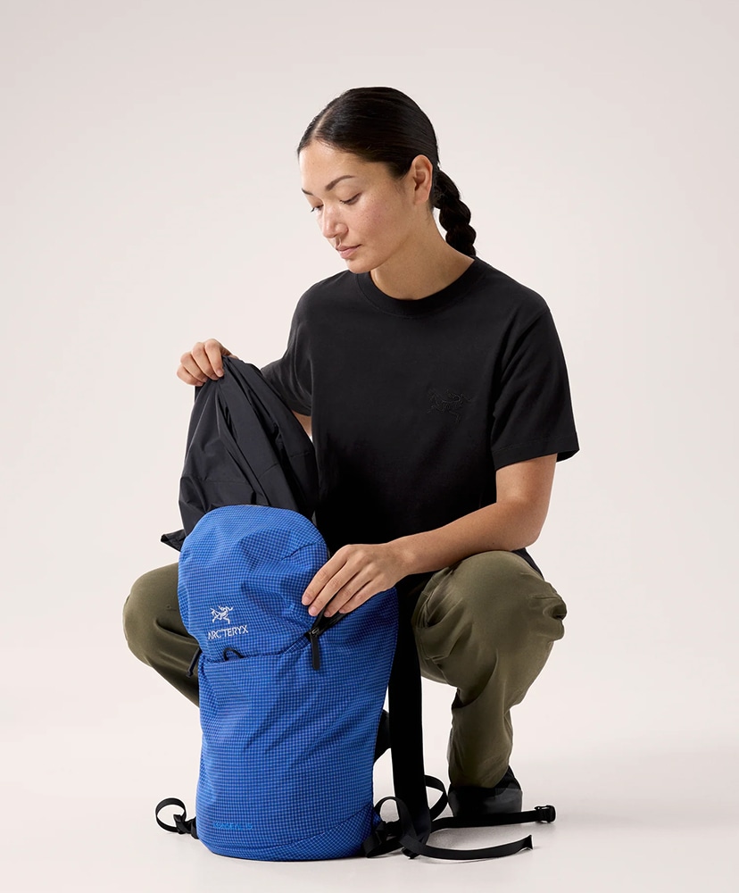 Kragg Cotton Little Bird Crew SS Women's Black×Black/ブラック×ブラック L(WOMEN)