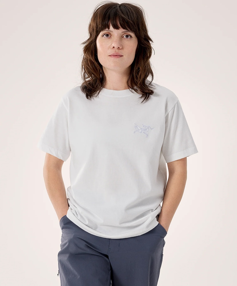 Kragg Cotton Little Bird Crew SS Women's White Light×White/ホワイトライト×ホワイト L(WOMEN)