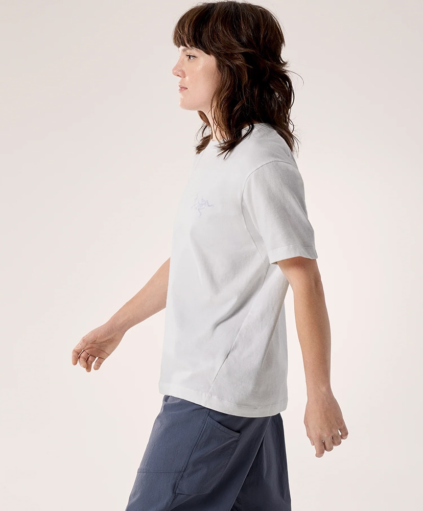 Kragg Cotton Little Bird Crew SS Women's White Light×White/ホワイトライト×ホワイト L(WOMEN)