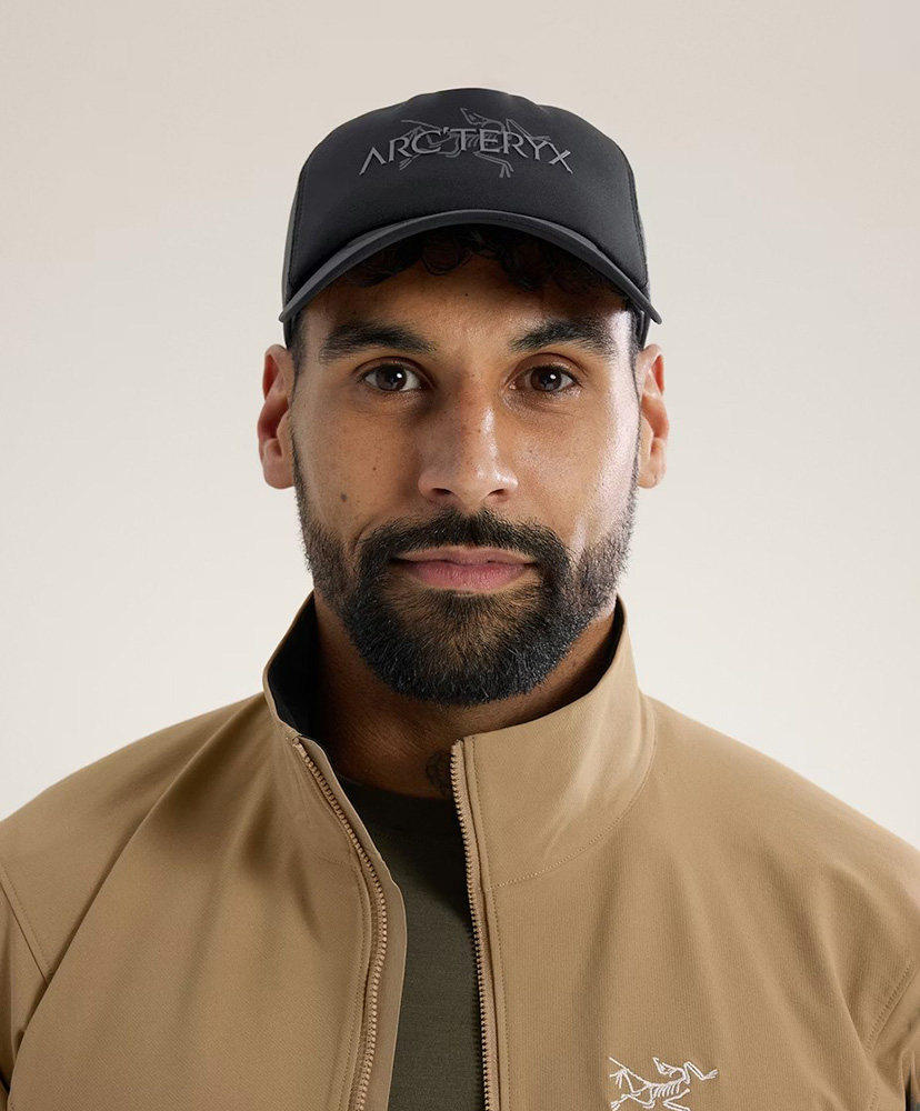 Bird Word Trucker Hat Black×Cloud/ブラック×クラウド L-XL