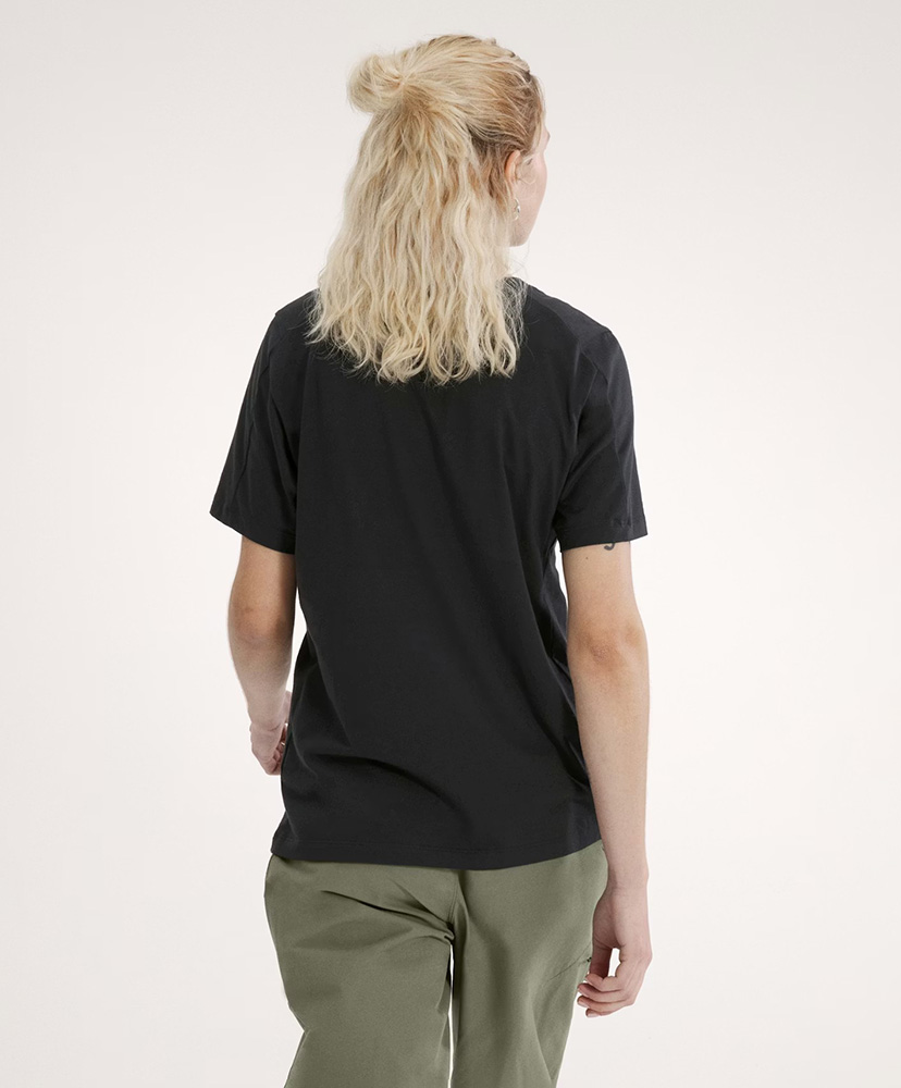 Kragg SL Cotton Emblem Crew SS Women's Black/ブラック L(WOMEN)