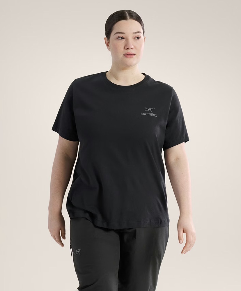 Kragg SL Cotton Emblem Crew SS Women's Black/ブラック L(WOMEN)