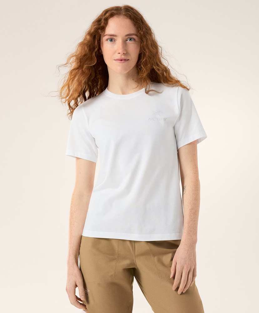 Kragg SL Cotton Emblem Crew SS Women's White Light/ホワイトライト L(WOMEN)