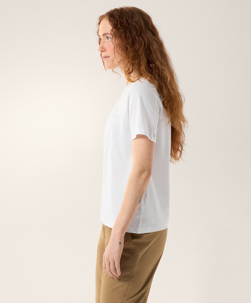 Kragg SL Cotton Emblem Crew SS Women's White Light/ホワイトライト L(WOMEN)