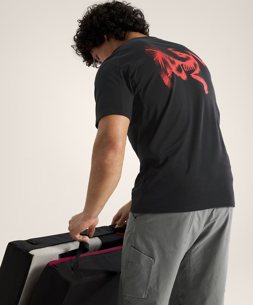 Kragg SL Cotton Blurred Bird SS M Black×Dynasty/ダイナスティー L(MEN)