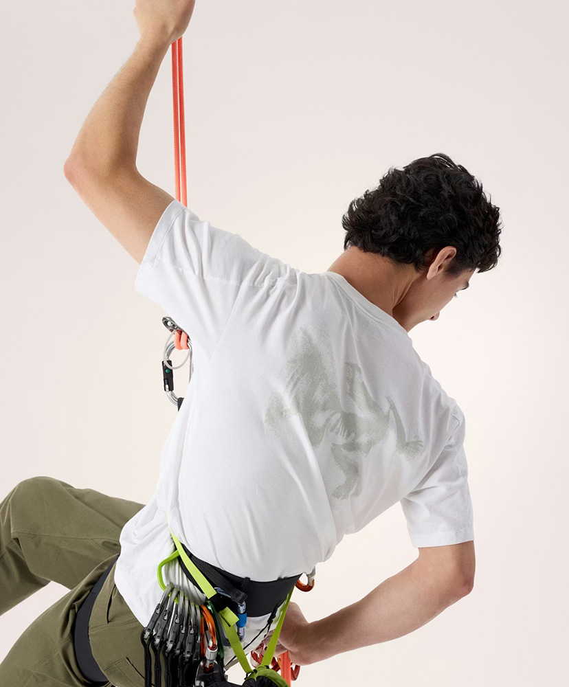 Kragg SL Cotton Blurred Bird SS M White Light×Atmos/ホワイトライト×アトモス L(MEN)