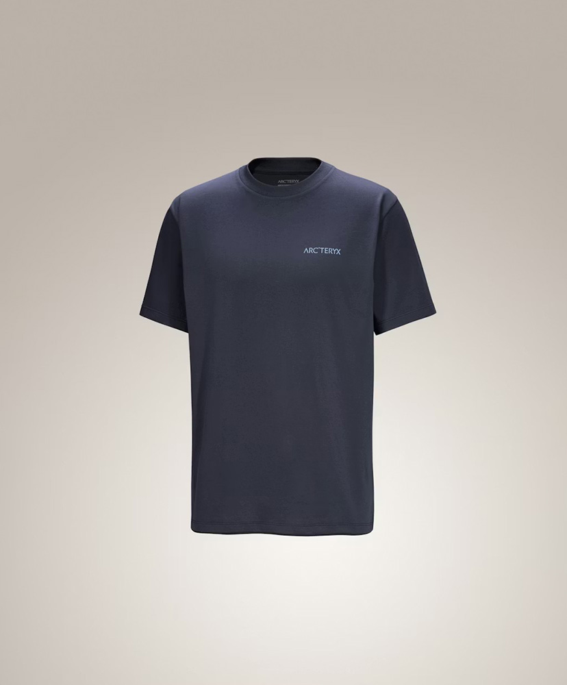 Kragg SL Cotton Blurred Bird SS Men's Black Sapphire/ブルーサファイア L(MEN)